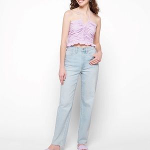 Madewell The Perfect Vintage Straight Jean in Mosedale Wash Size 28 NWT